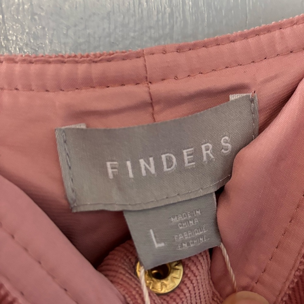 NWT L Finders Prisms Midi Dress in Dusty Pink Pinwale Corduroy - Picture 4 of 8